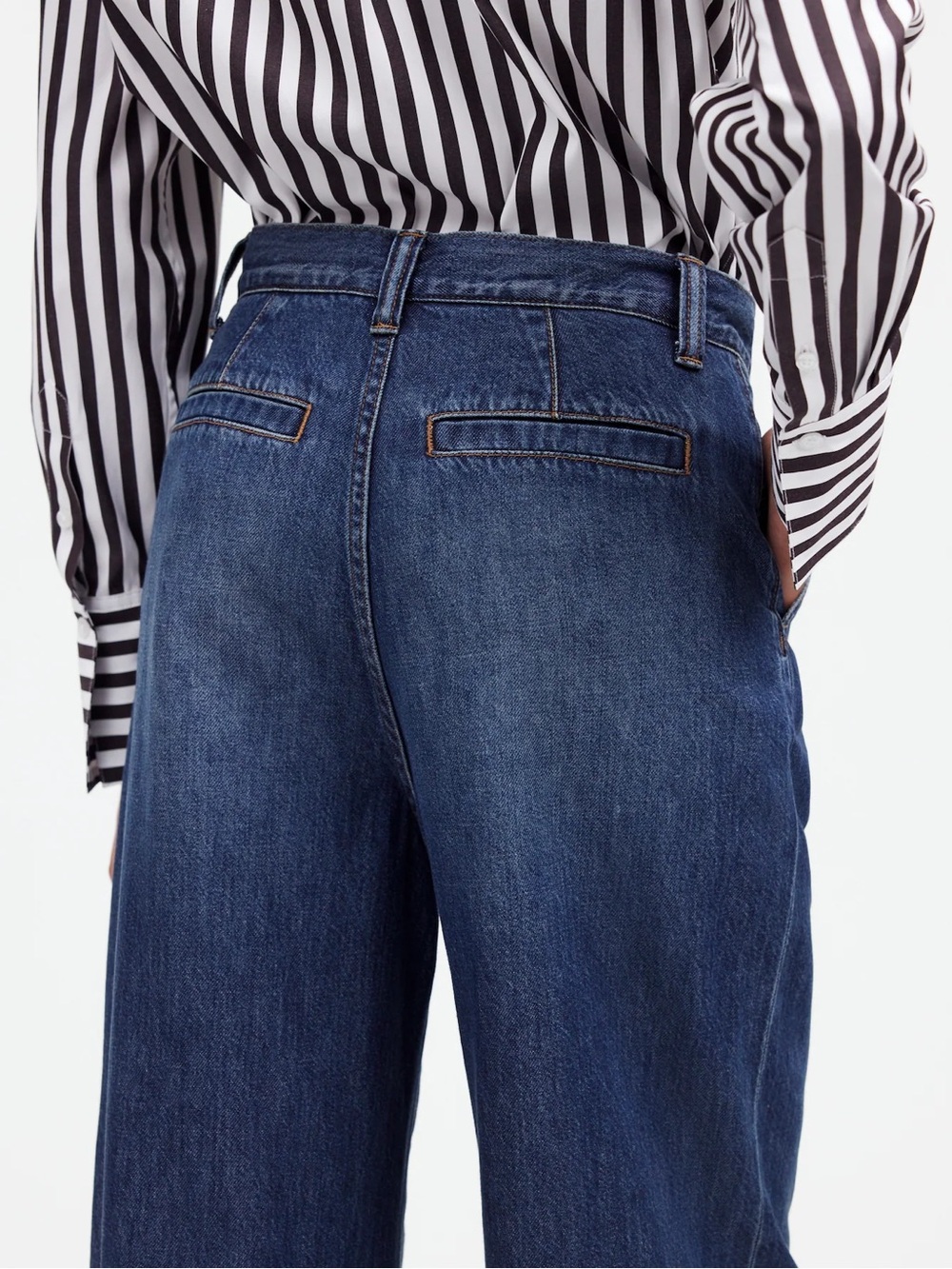 NEW Madewell The Harlow Wide Leg Jean Airy Denim Edition Fieldale Wash NWT sk20 - Picture 8 of 10